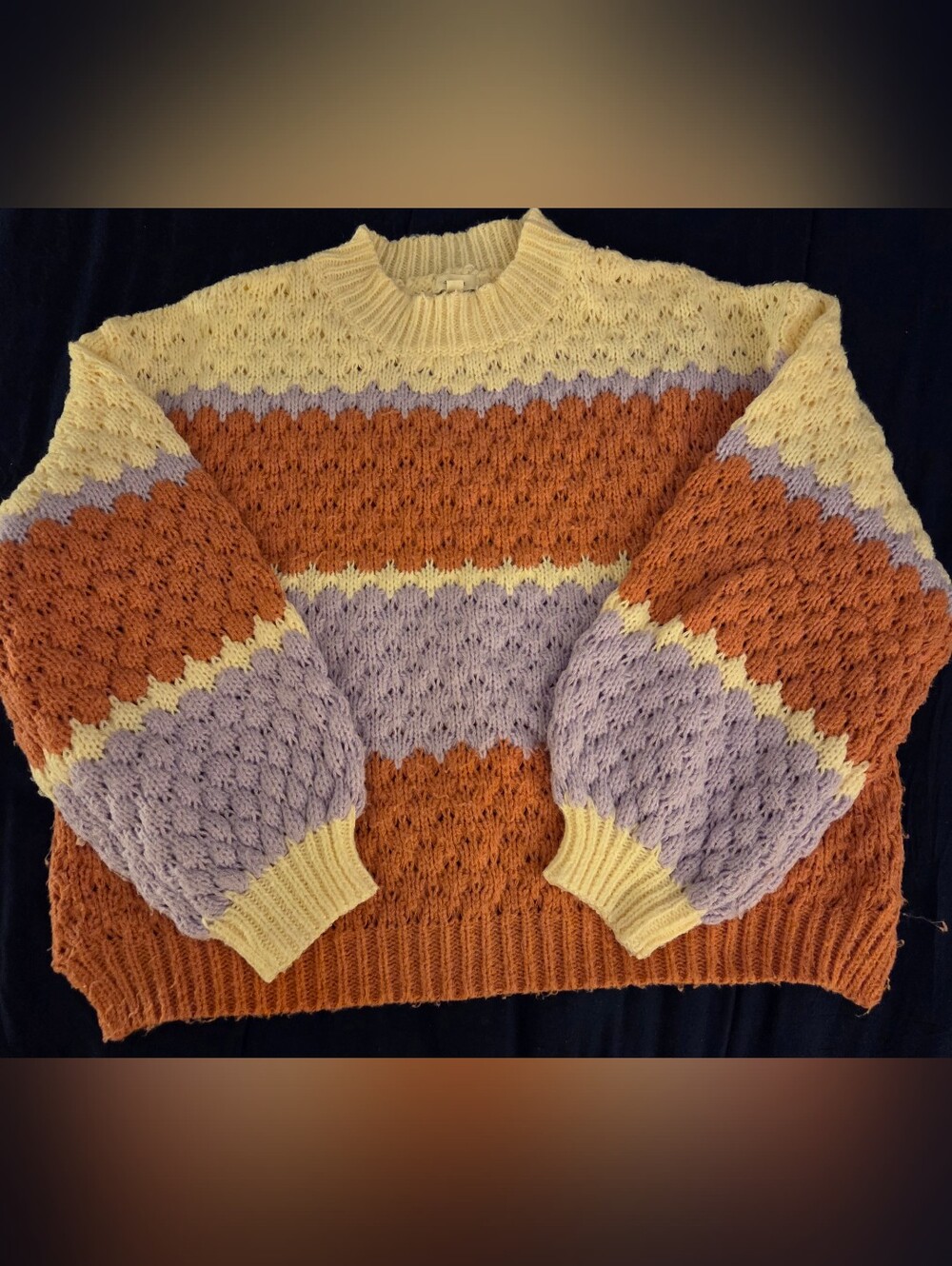 Dreamers By Debut Chunky Knit Sweater, Size M
